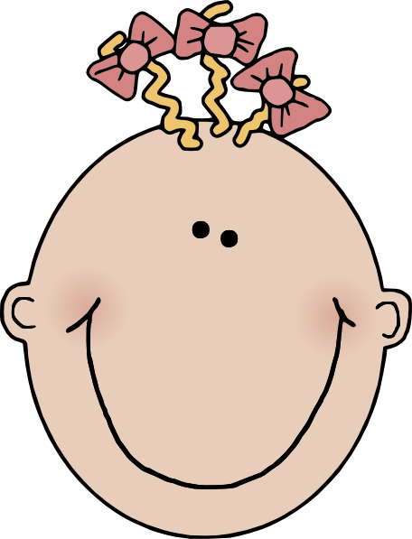 Baby Happy Face Clipart