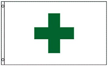 Amazon.com : 3x5 Green Cross Medical Marijuana Dispensary Flag ...