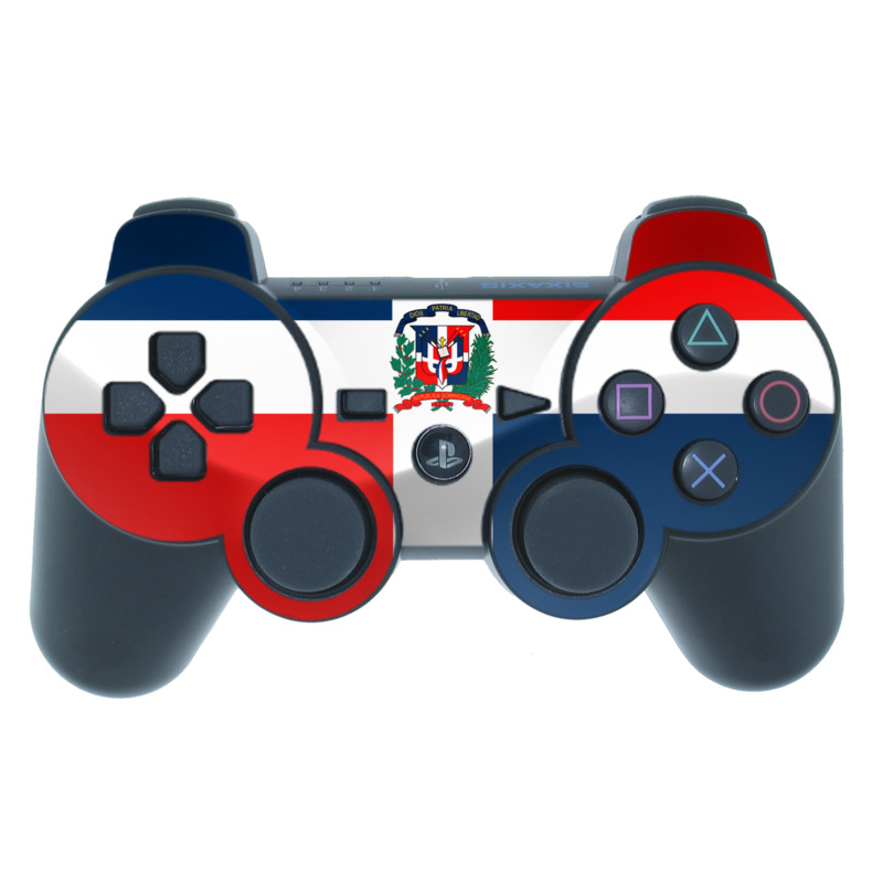 Dominican Republic Flag PS3 Controller Skin Covers PS3 | GamesHD
