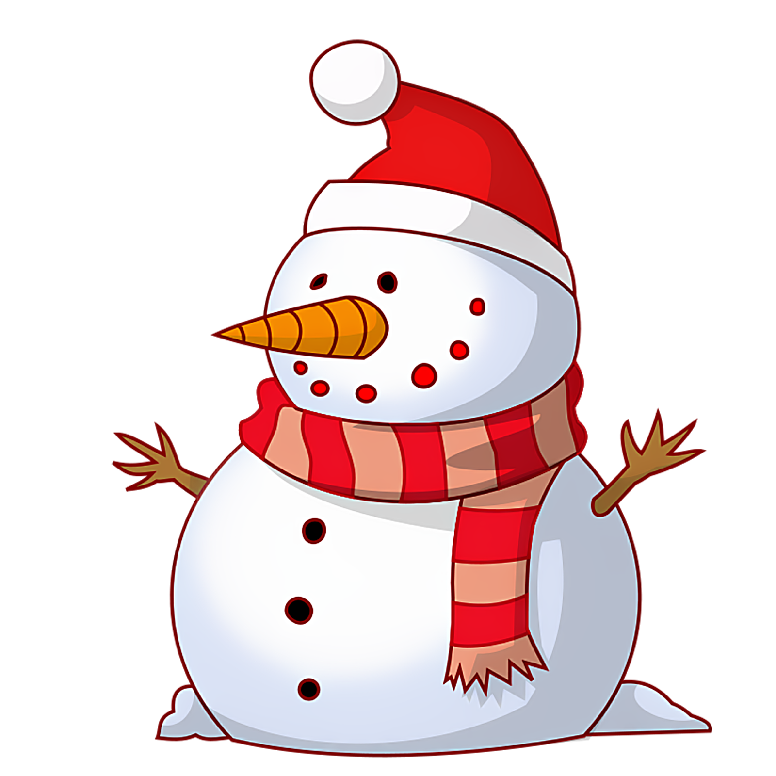 clipart christmas snowman - photo #1