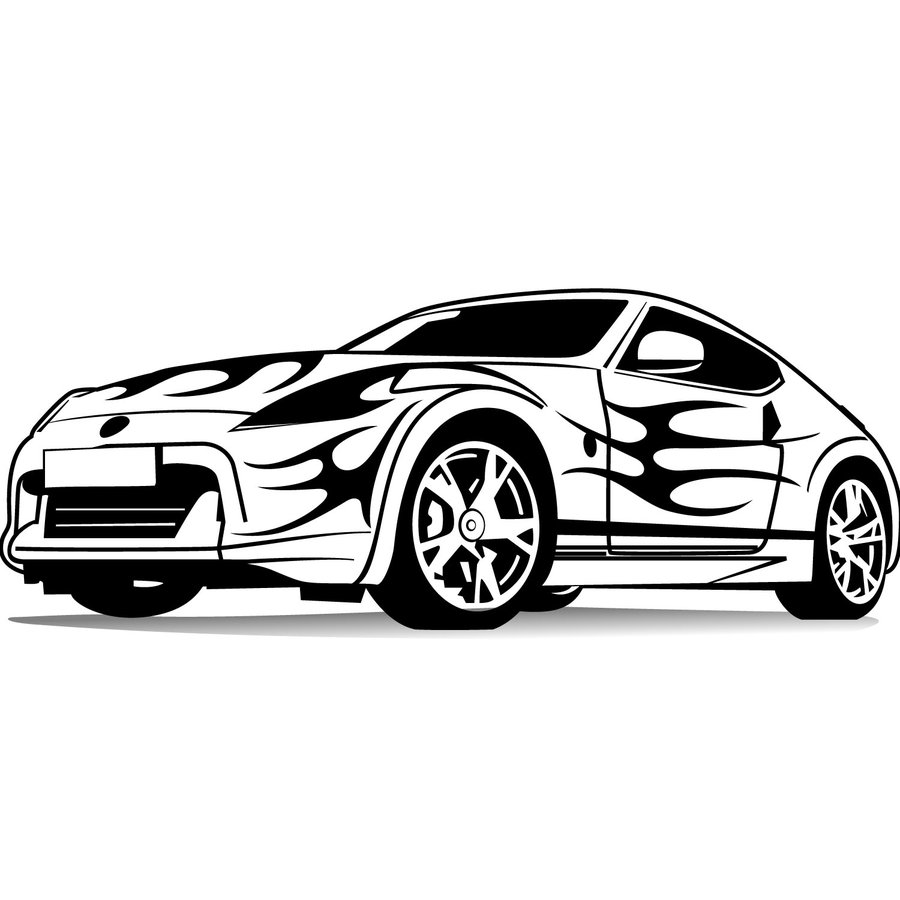 deviantART: More Like Sports Car Vector Illustration by