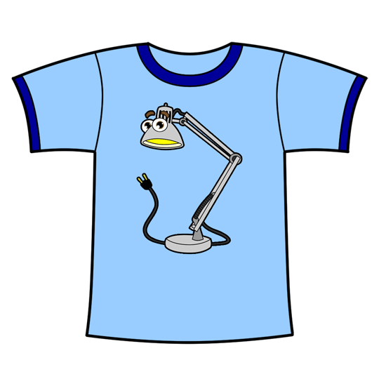 cartoon shirt pocket