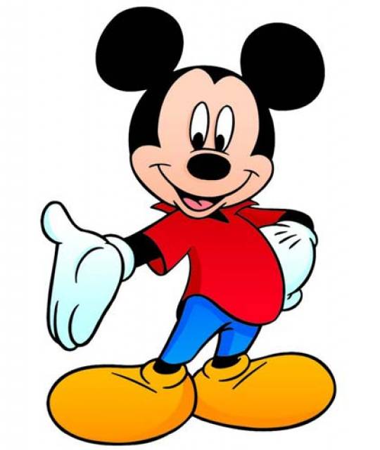 mickey mouse cartoon clipart - photo #7