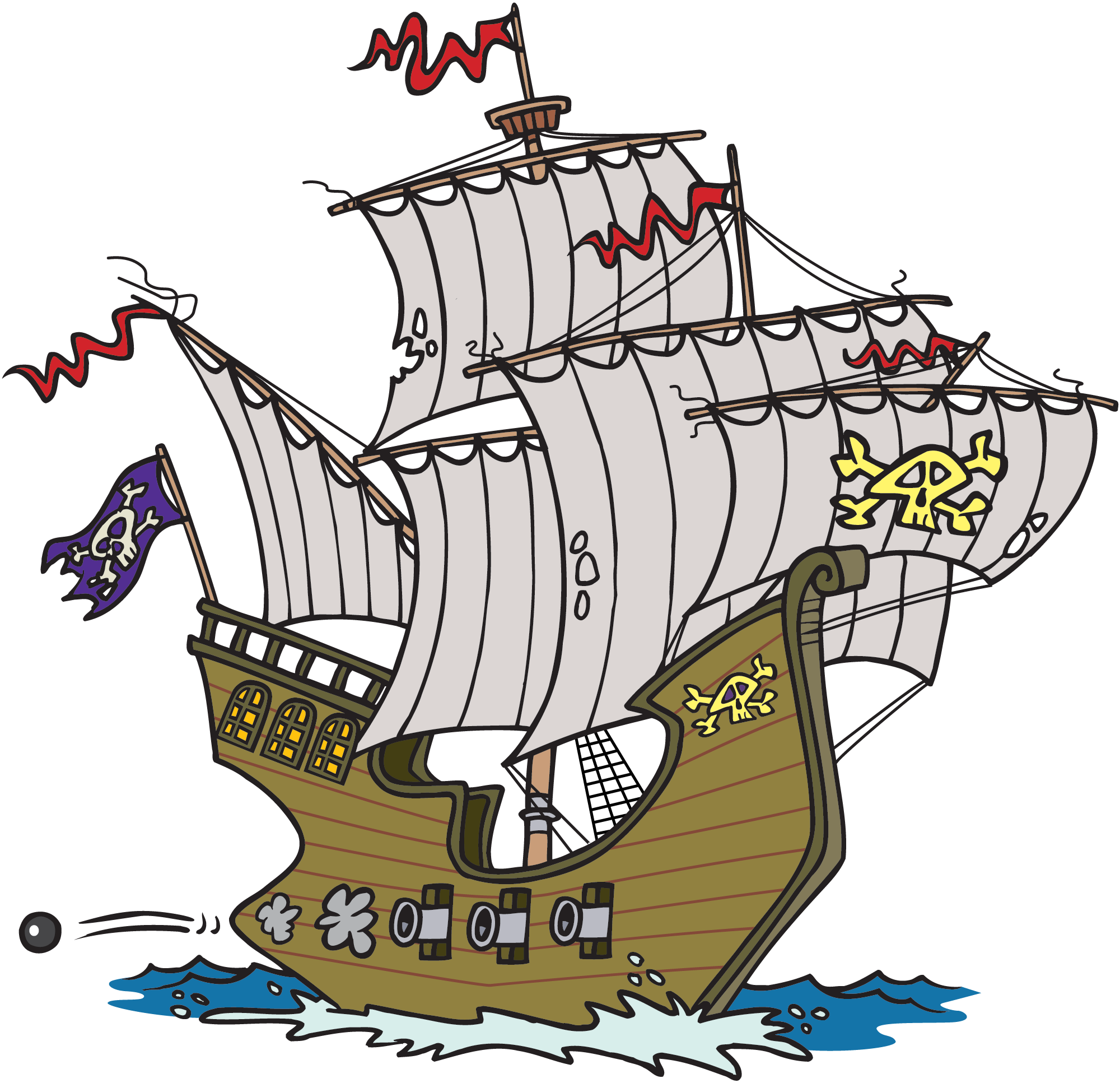clipart of a ship - photo #41