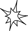 Black Star - vector clip art online, royalty free & public domain
