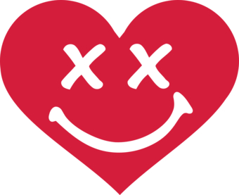 Heart coeur smiley design by designzz, Funny t-shirts | Wordans ...