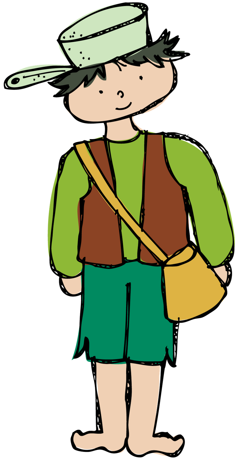 Images For > Johnny Appleseed Clip Art