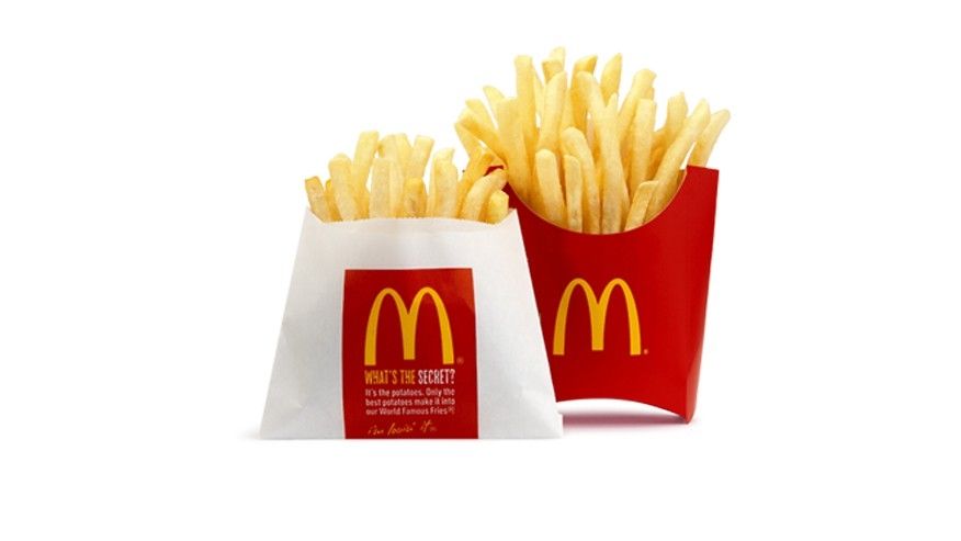 McDonald's fries in the US have way more ingredients than UK fries ...