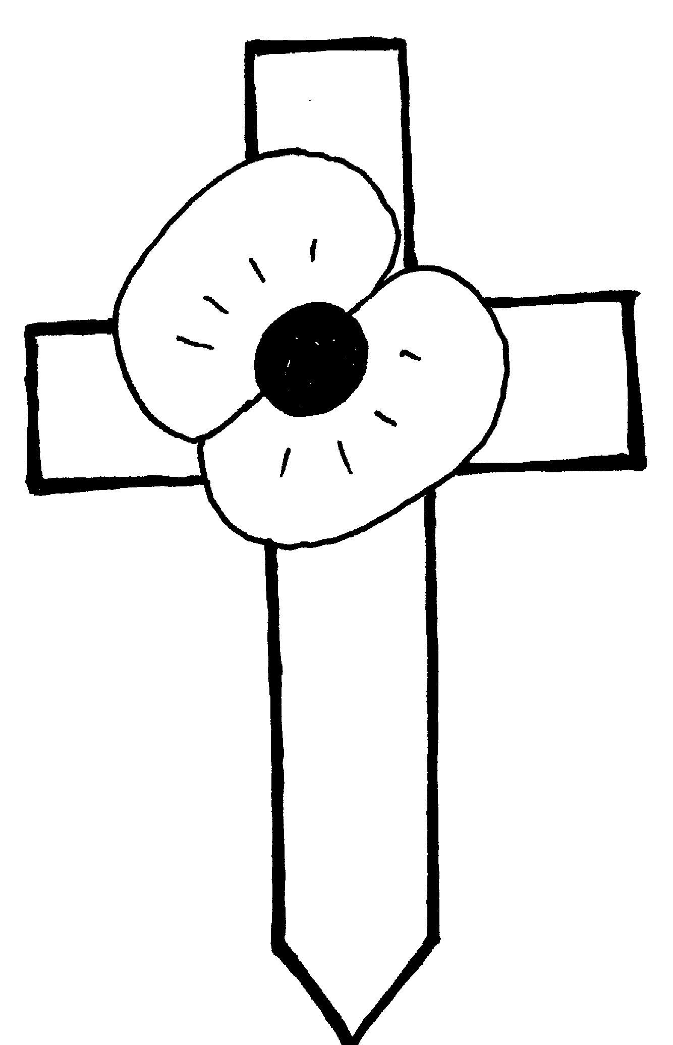 29+ Remembrance Day Cross Clip Art