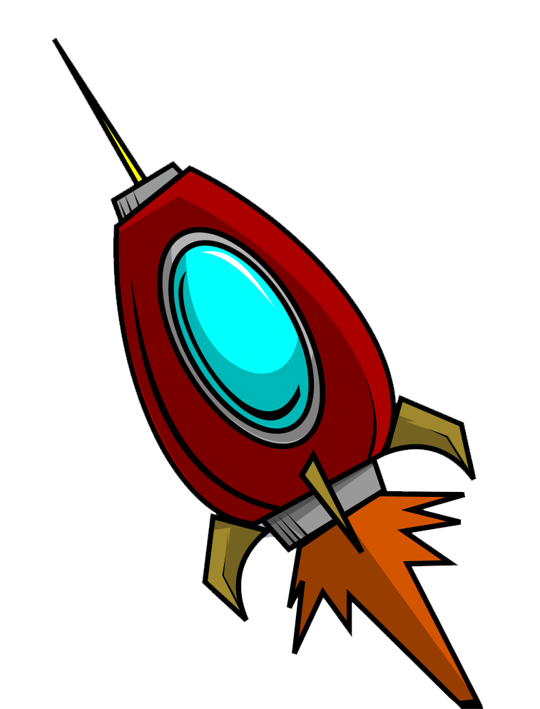 Free to Use & Public Domain Rocketship Clip Art