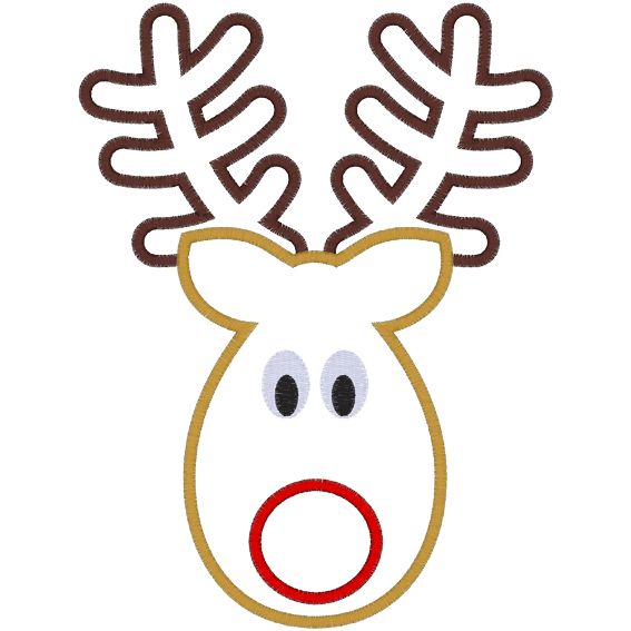 reindeer-face-template