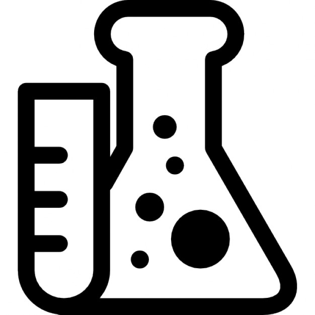 Test tube and flask Icons | Free Download