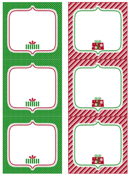 Free printable Christmas Gift tags
