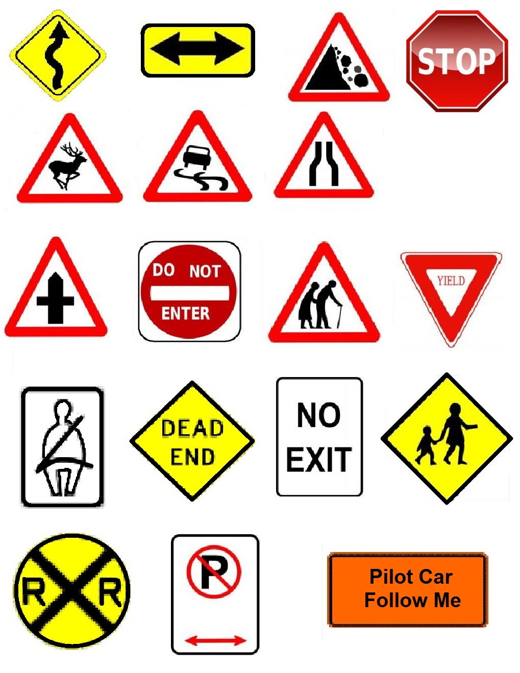 Street Signs For Kids ClipArt Best