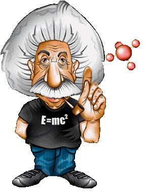 Einstein E=mc2 cartoon