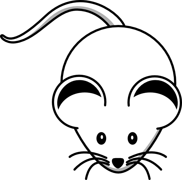 Computer Mouse Clip Art Black And White - Free ...