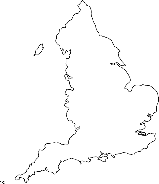Wales Map Outline