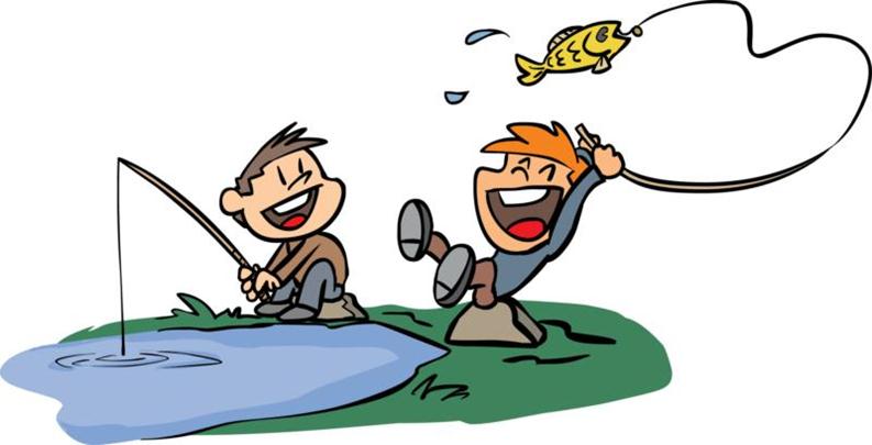 Man Fishing Clipart - Tumundografico