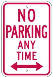 Aluminum No Parking Signs, Parking Signs, Warning Signs, Street ...