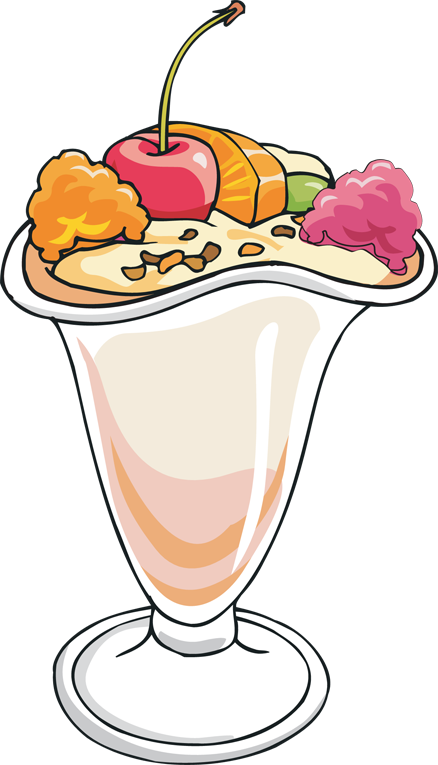 clipart of ice cream sundae - photo #11