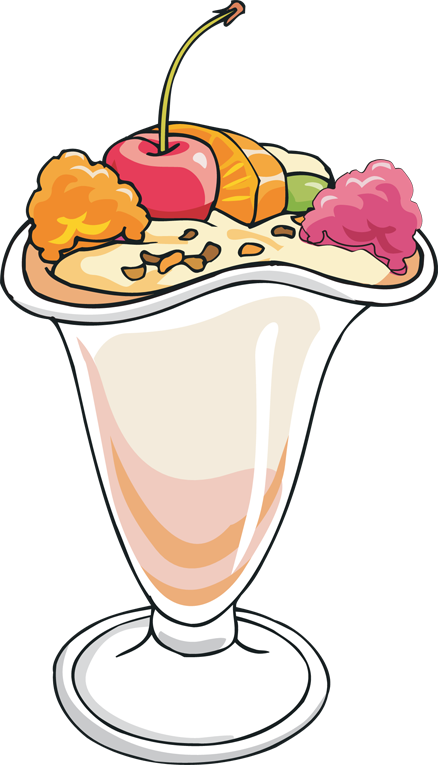 clipart ice cream sundaes - photo #12