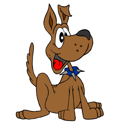Brown Dog Cartoon - ClipArt Best