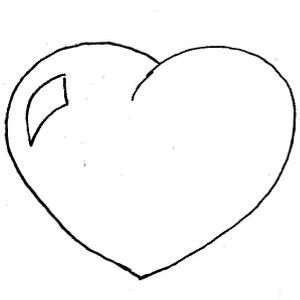 Heart Template Cut Out - ClipArt Best