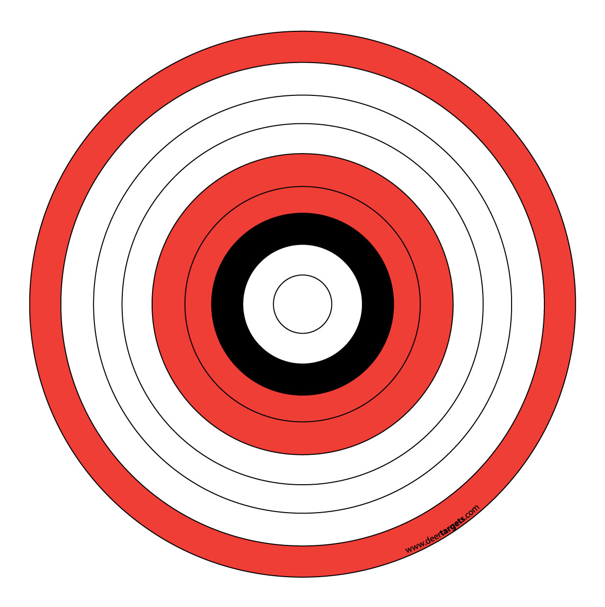 Bullseye Targets To Print