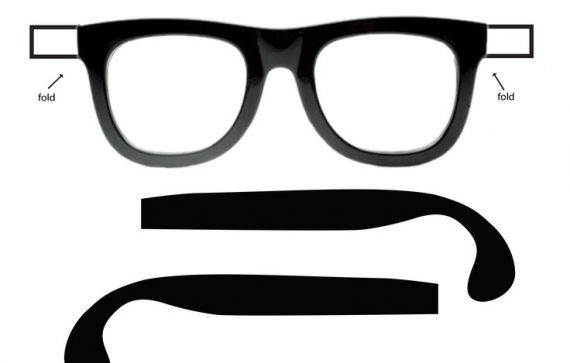 Glasses Template - YayTrend