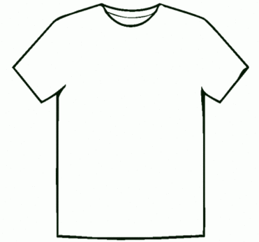 T Shirt Template Clipart - Free to use Clip Art Resource