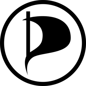 Pirate Party Flag Clip Art - vector clip art online ...