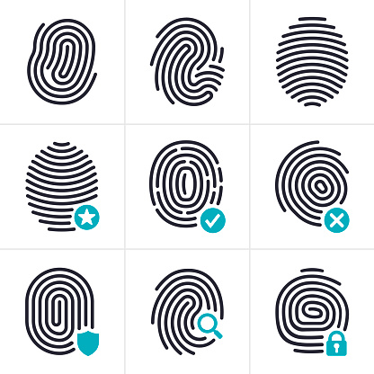 Fingerprint Clip Art, Vector Images & Illustrations
