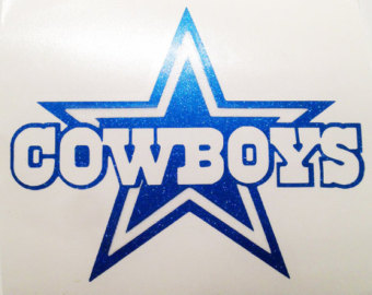 Dallas cowboys decal | Etsy