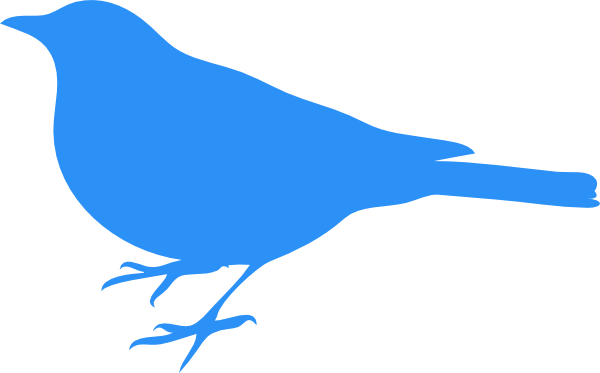 Baby Blue Bird Clip Art - vector clip art online ...