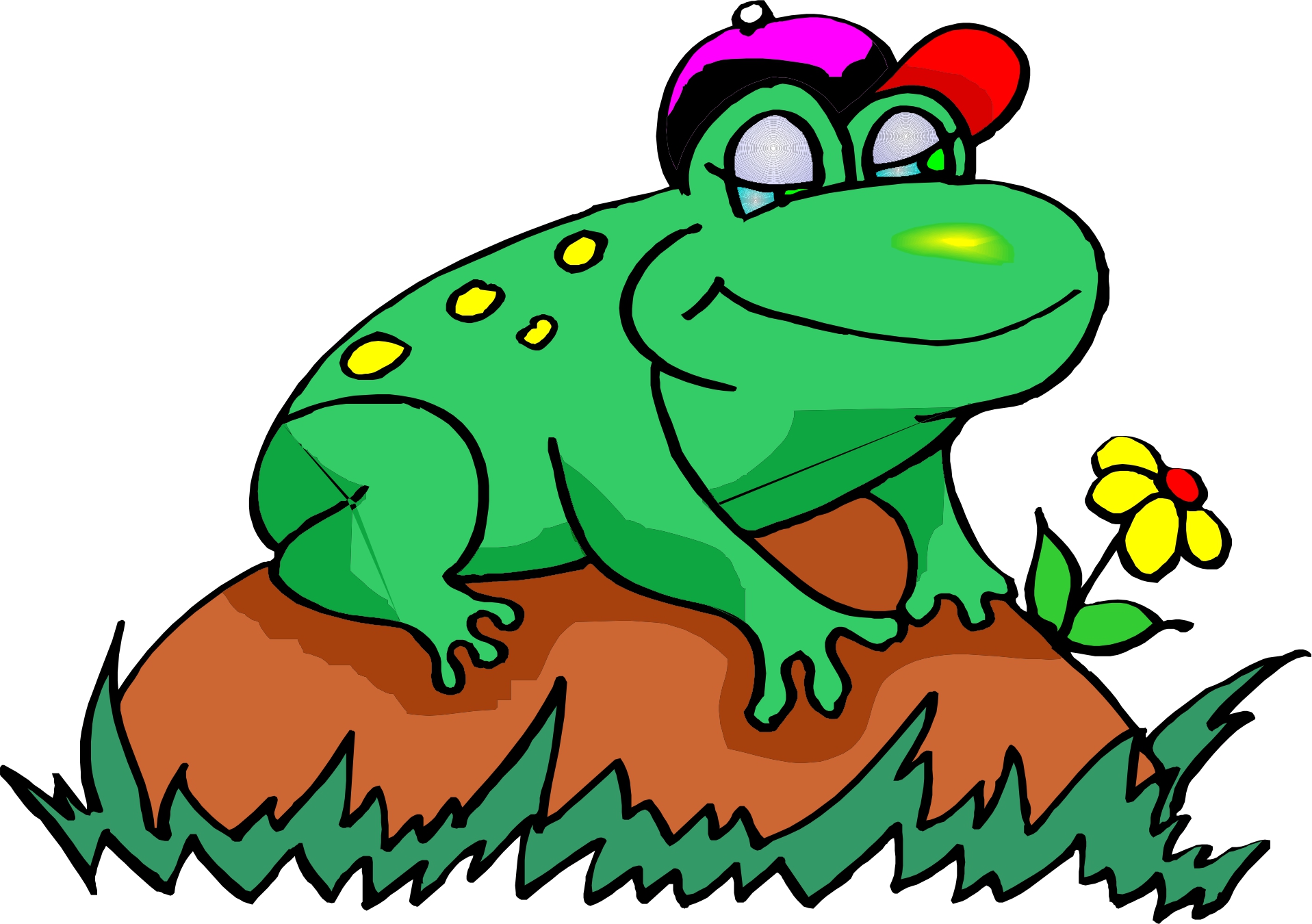 Pics Of Animated Frogs - ClipArt Best