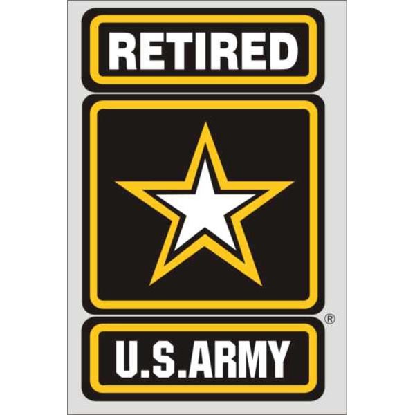 US Army Retired with Star Logo Decal - ClipArt Best - ClipArt Best