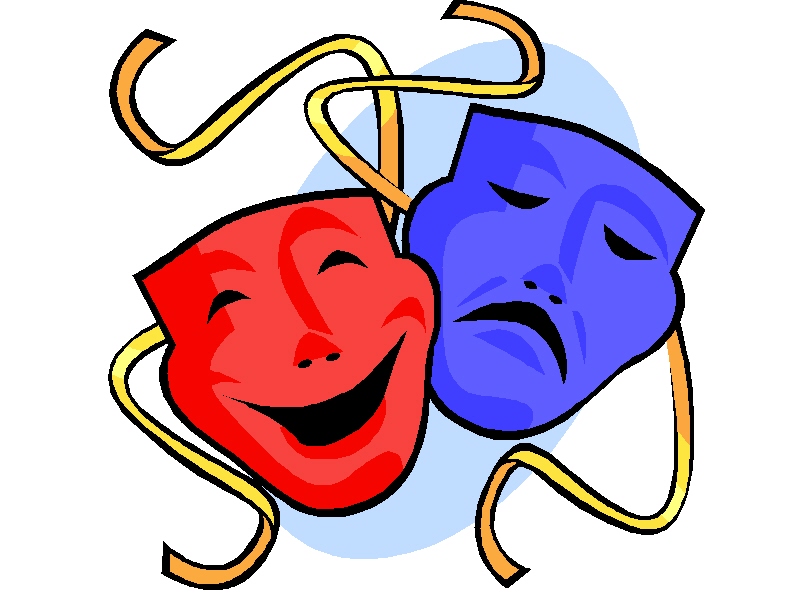 Clipart theater masks