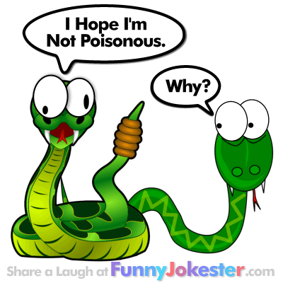 Animal Jokes for Kids with Cartoons! Funny Snake Joke!