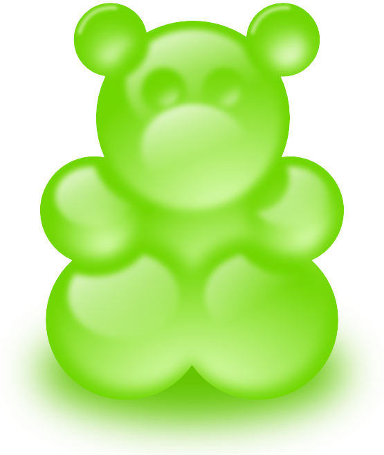 Gummy Bear Christmas Clipart