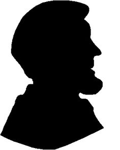 Lincoln Silhouette Clipart