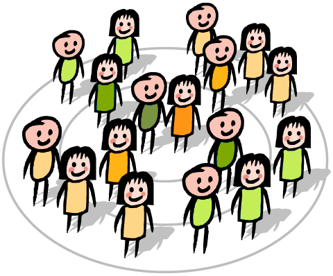 A Group Of People Cartoon - ClipArt Best