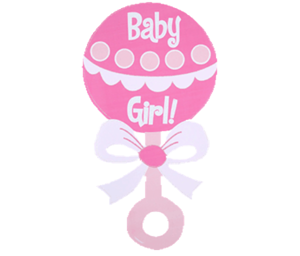 Pink Rattle Clipart