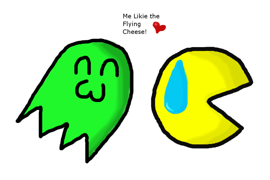 Pacman Green Ghost - ClipArt Best