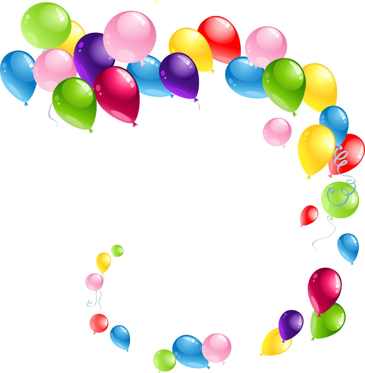 clip art balloons birthday - photo #47