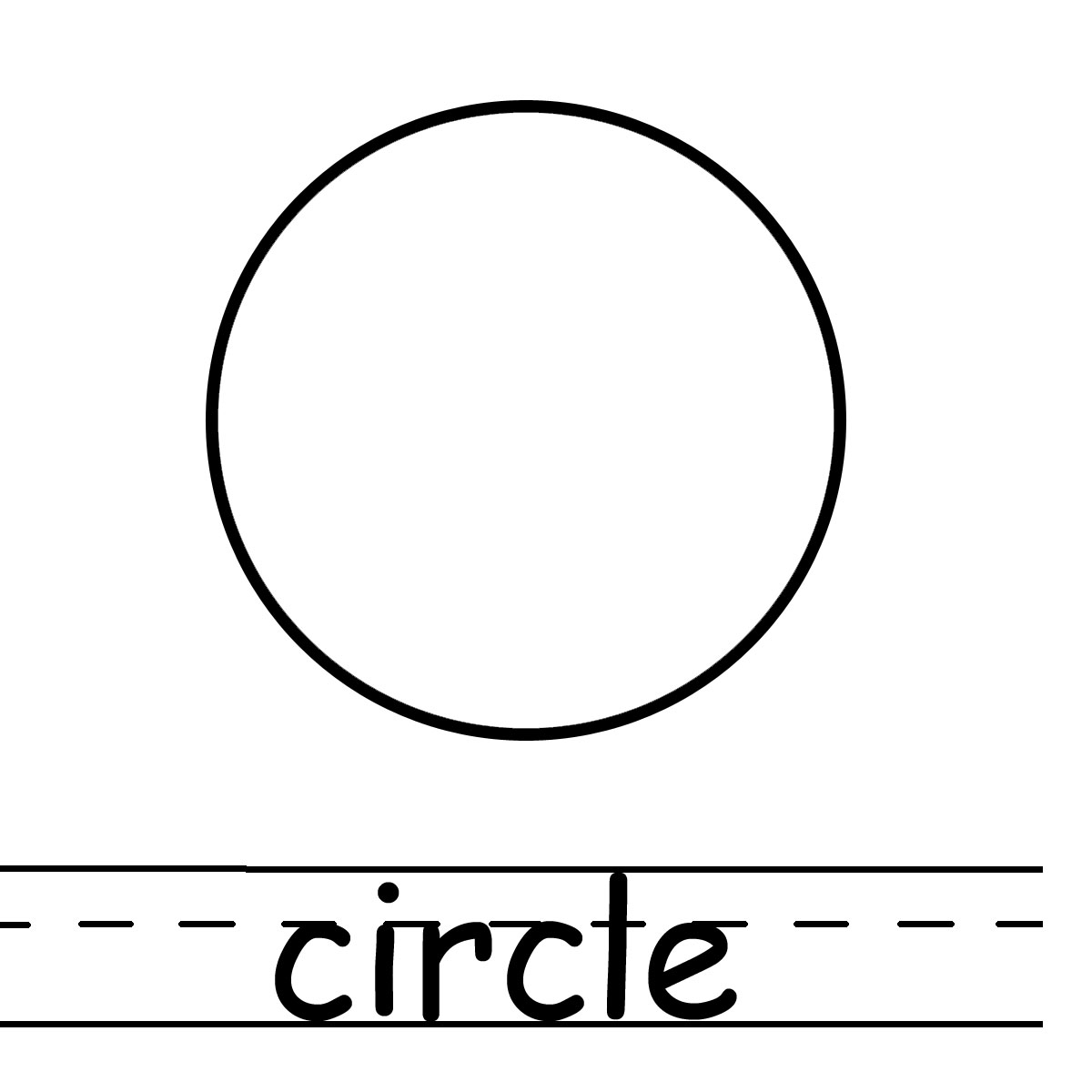 Circle Shape Clipart