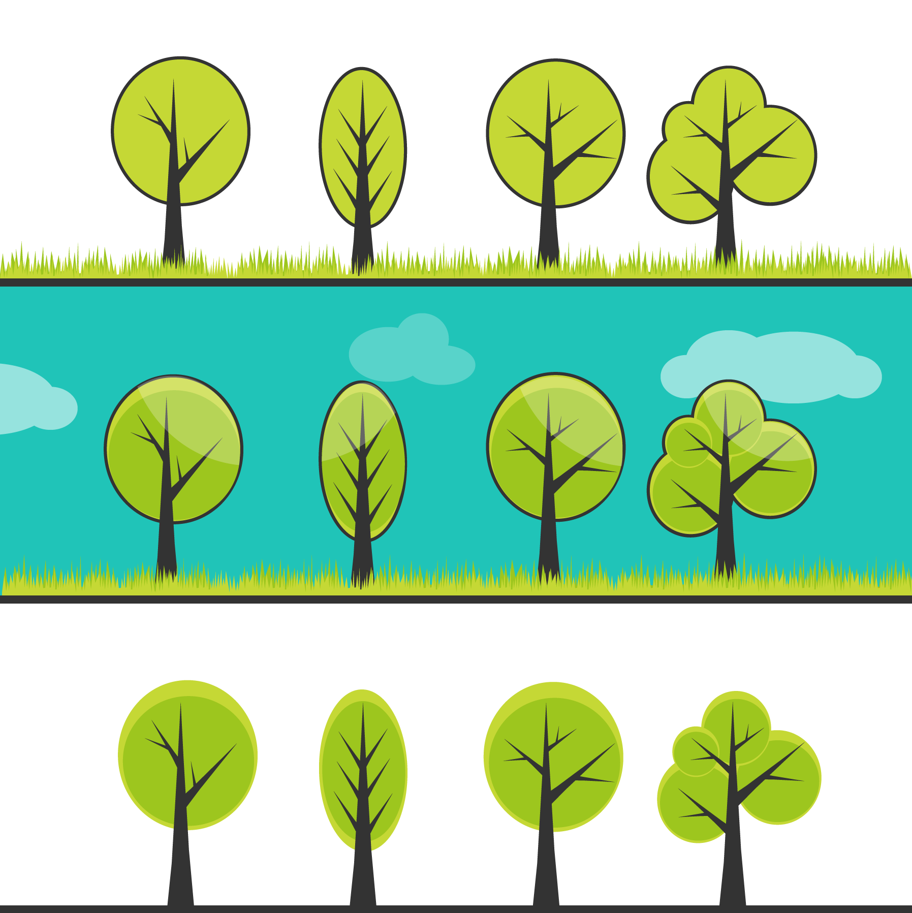 Vector Trees Free | Free Download Clip Art | Free Clip Art | on ...