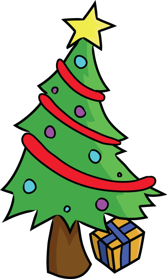 Cartoon Christmas Tree - ClipArt Best