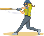Free Sports - Softball Clipart - Clip Art Pictures - Graphics ...