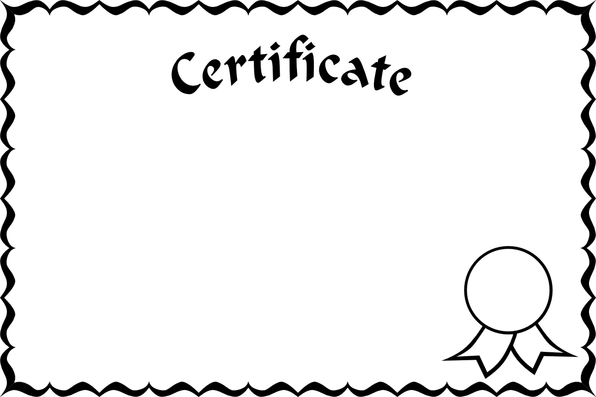 Certificate Border Vector: AI and EPS Downloads