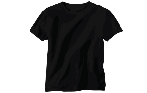 Black Vector T-Shirt :: Vector Open Stock | vector graphics and ...
